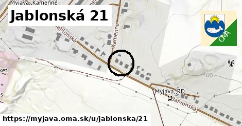 Jablonská 21, Myjava