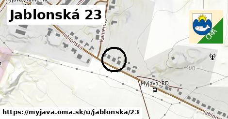 Jablonská 23, Myjava