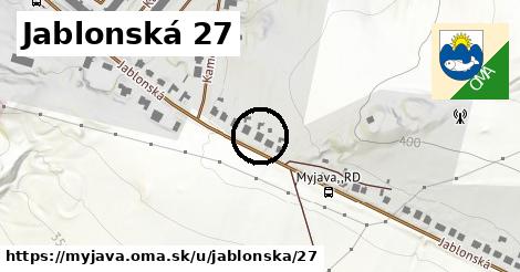 Jablonská 27, Myjava