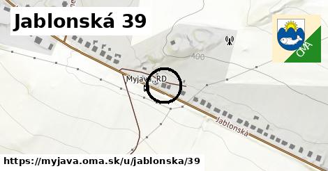 Jablonská 39, Myjava