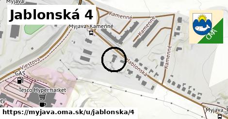 Jablonská 4, Myjava