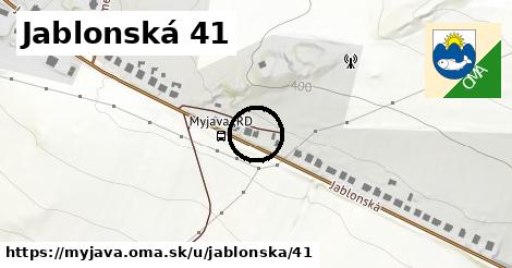 Jablonská 41, Myjava