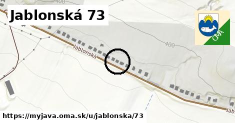 Jablonská 73, Myjava