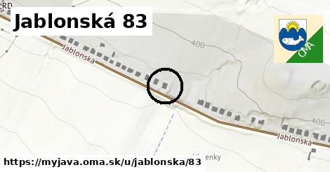 Jablonská 83, Myjava