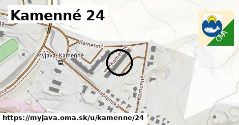 Kamenné 24, Myjava