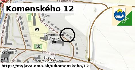 Komenského 12, Myjava