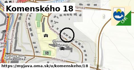 Komenského 18, Myjava