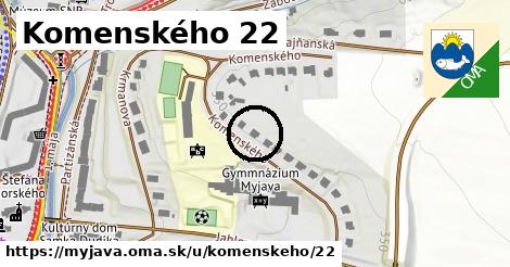 Komenského 22, Myjava