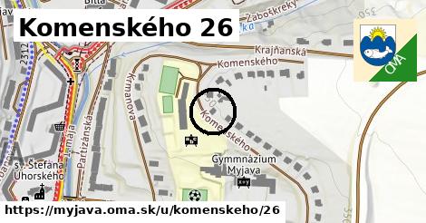 Komenského 26, Myjava