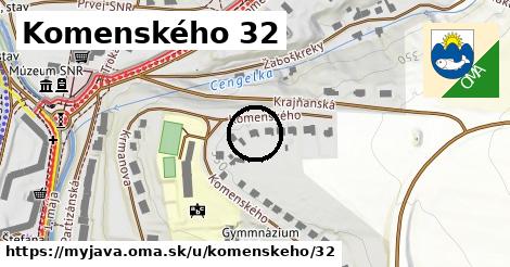 Komenského 32, Myjava