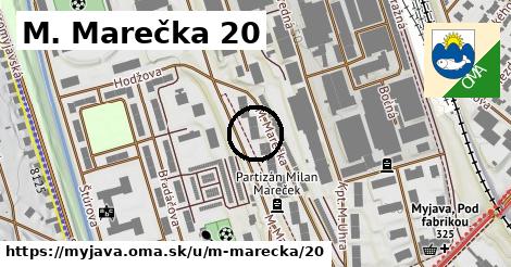 M. Marečka 20, Myjava