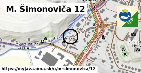 M. Šimonoviča 12, Myjava