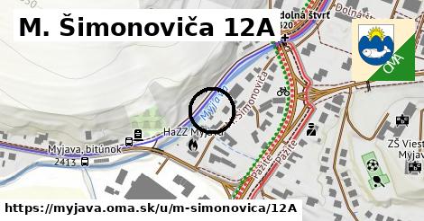 M. Šimonoviča 12A, Myjava