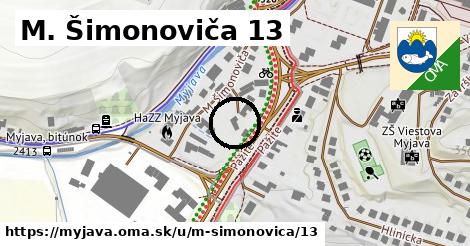 M. Šimonoviča 13, Myjava