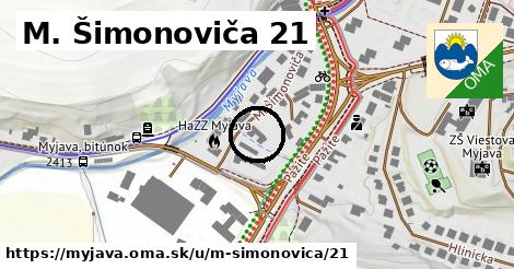 M. Šimonoviča 21, Myjava