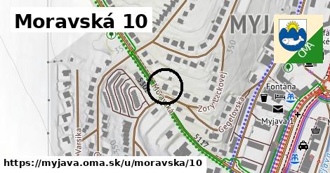 Moravská 10, Myjava