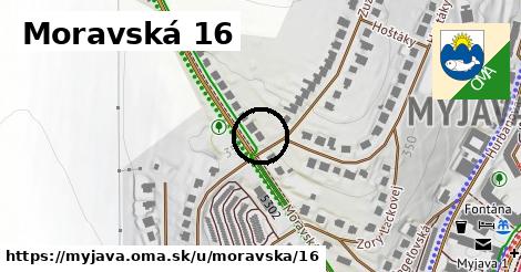 Moravská 16, Myjava