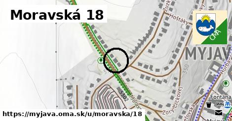 Moravská 18, Myjava