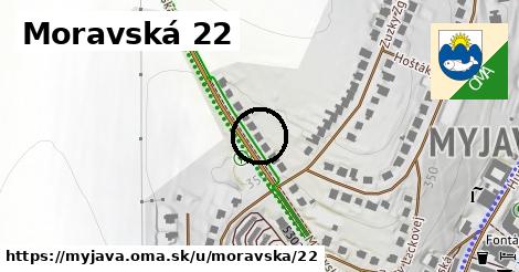 Moravská 22, Myjava