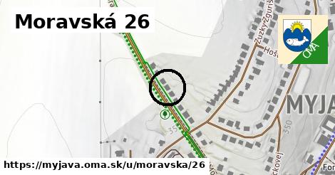 Moravská 26, Myjava