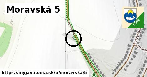 Moravská 5, Myjava