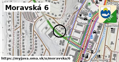 Moravská 6, Myjava
