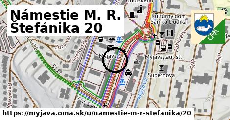 Námestie M. R. Štefánika 20, Myjava