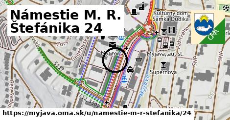 Námestie M. R. Štefánika 24, Myjava