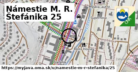 Námestie M. R. Štefánika 25, Myjava