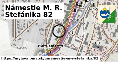 Námestie M. R. Štefánika 82, Myjava