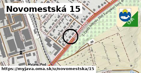 Novomestská 15, Myjava