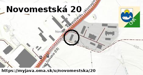 Novomestská 20, Myjava