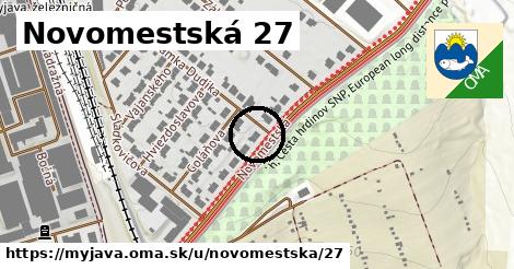 Novomestská 27, Myjava