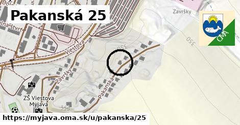 Pakanská 25, Myjava