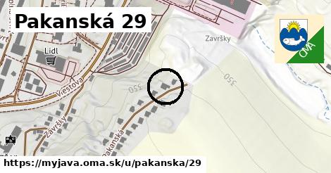 Pakanská 29, Myjava