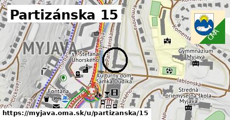 Partizánska 15, Myjava