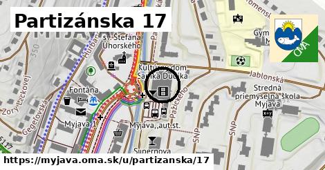 Partizánska 17, Myjava