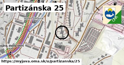 Partizánska 25, Myjava