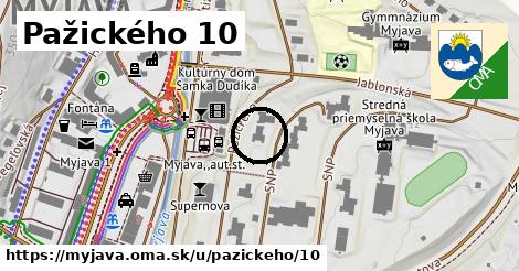 Pažického 10, Myjava