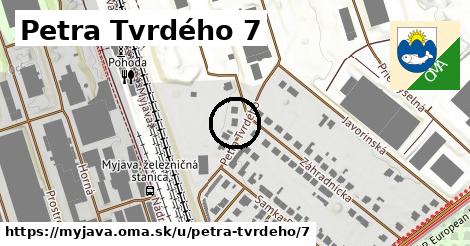 Petra Tvrdého 7, Myjava