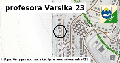 profesora Varsika 23, Myjava