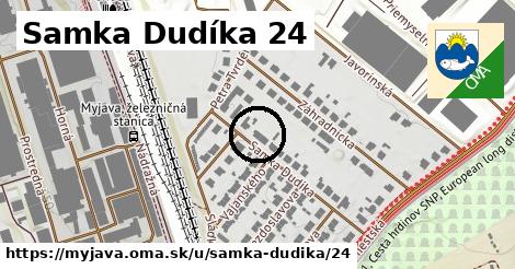 Samka Dudíka 24, Myjava