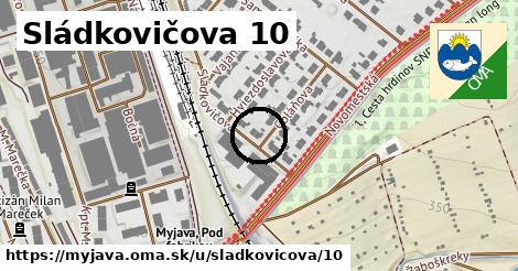 Sládkovičova 10, Myjava