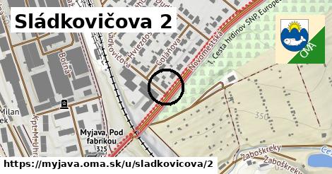 Sládkovičova 2, Myjava