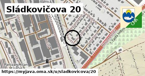 Sládkovičova 20, Myjava