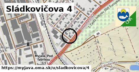 Sládkovičova 4, Myjava