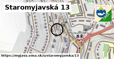 Staromyjavská 13, Myjava