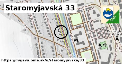 Staromyjavská 33, Myjava