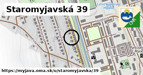 Staromyjavská 39, Myjava