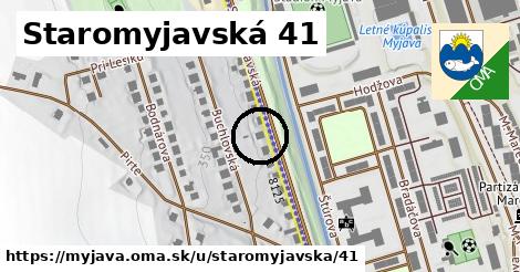 Staromyjavská 41, Myjava